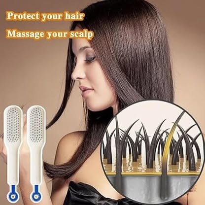 Self Cleaning Hairbrush - Image 2