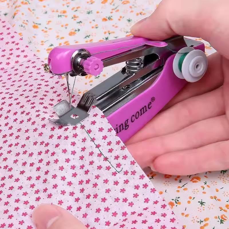 Mini Portable Handy Sewing Machine Handheld Sewing Machine Stitch - Image 3