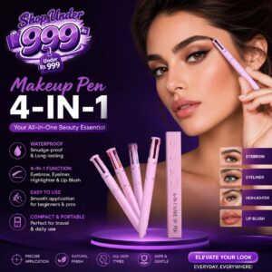 Makeup Pen 4 in 1 Eyebrow Pencil Waterproof