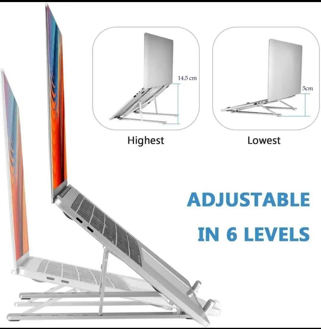 Adjustable Portable Laptop Stand For Desk - Image 3