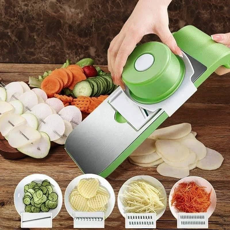 5in1 Vegetable Cutter Multifunctional Grater For Vegetables Slicers Shredders Peeler - Image 2