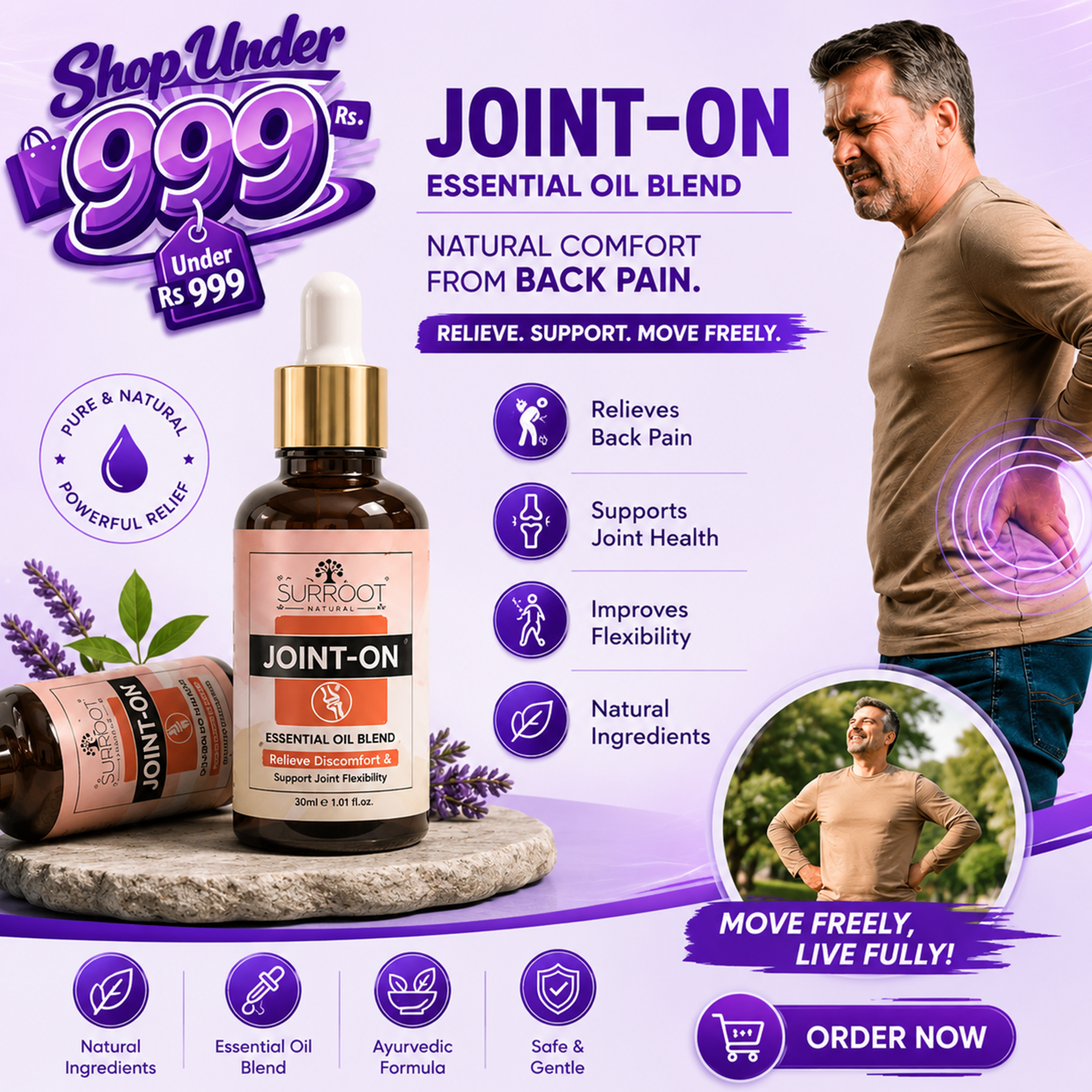 Joint-On Essential Oil Blend
