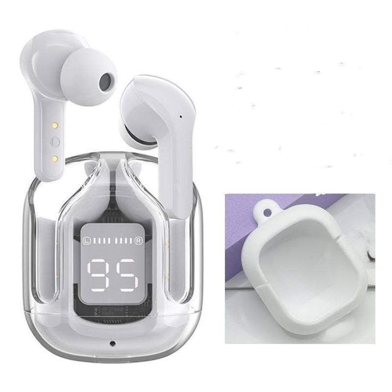 Air31 earbuds wireless crystal Transparent and Bluetooth Air 31 - Image 3