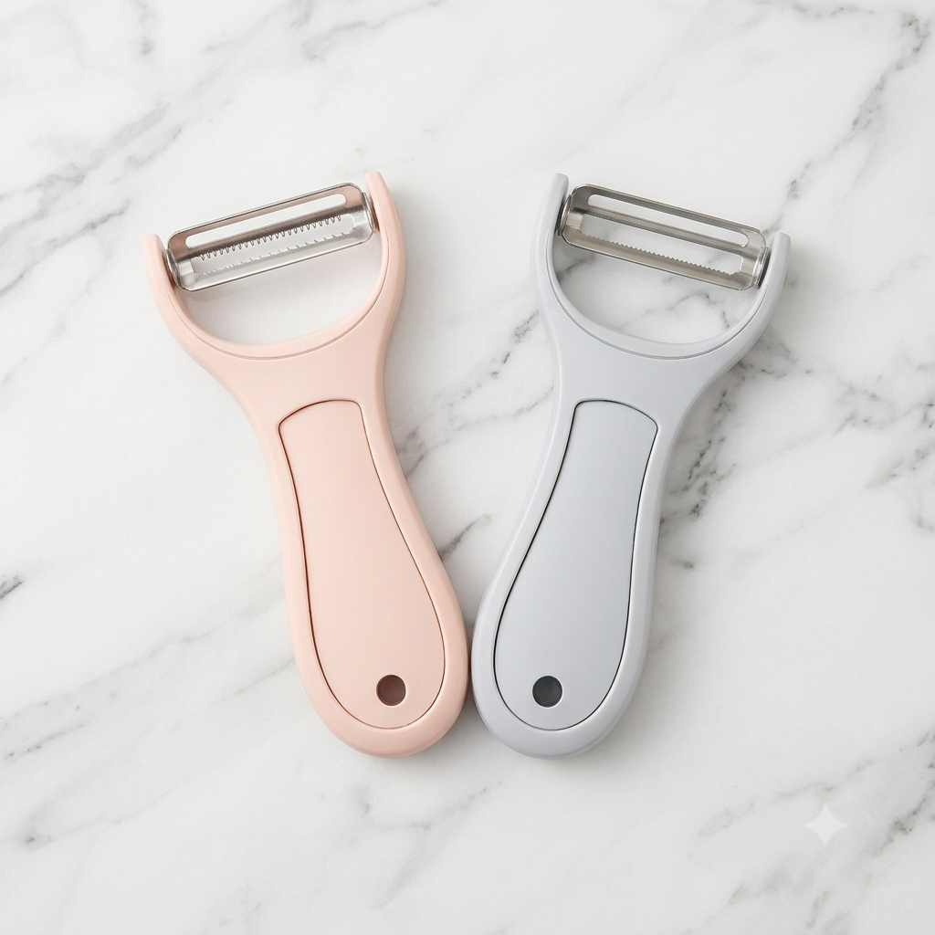 2-In-1 Peeling Knife Kitchen Multi-Purpose Peeling Tool for Fruits And Vegetables Potato And Fruit Slicer Two-Piece Peeling And Shredding Set - Image 3